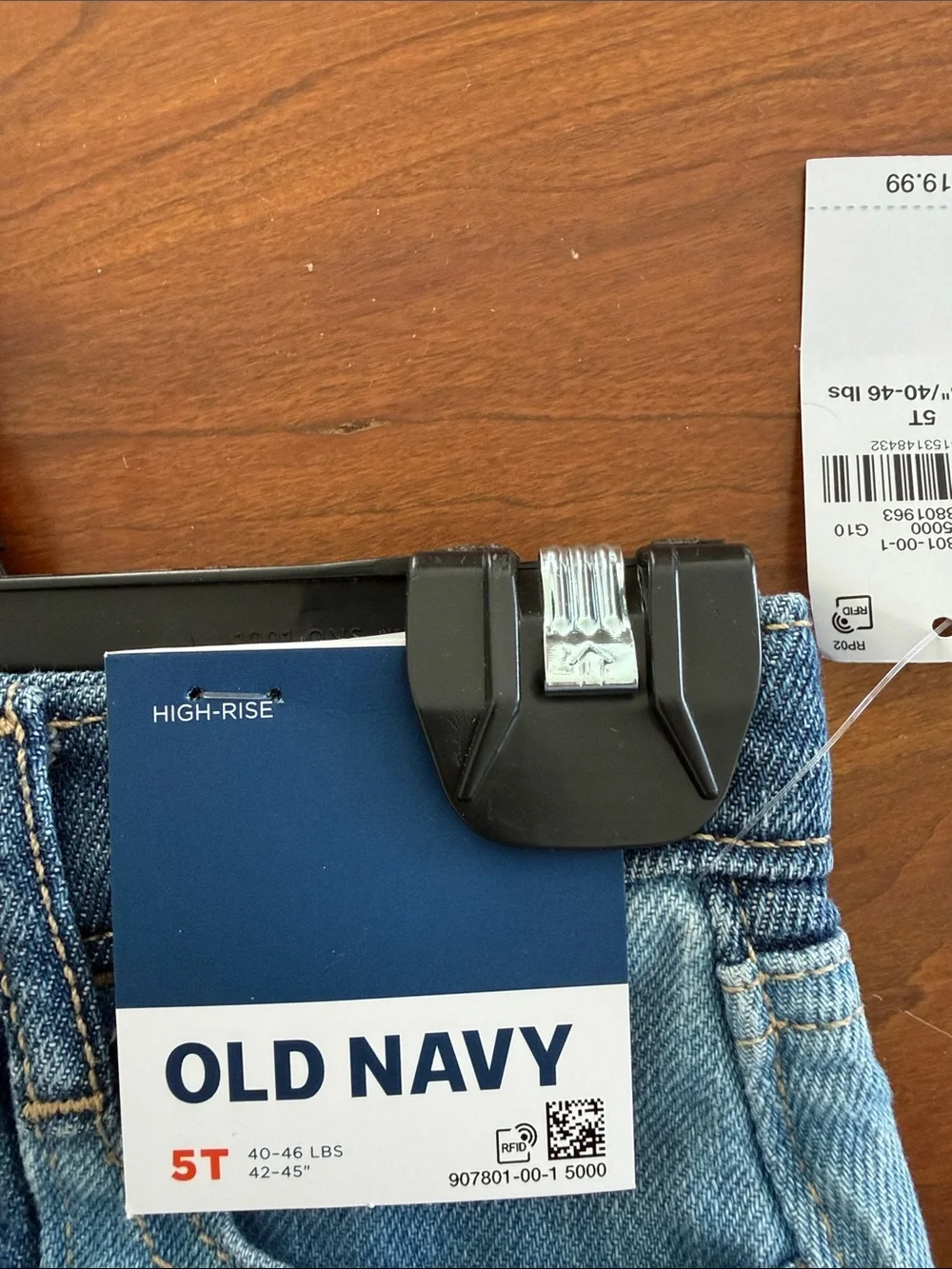 Old Navy Panelled Denim Mini Skirt in Light and Dark Blue